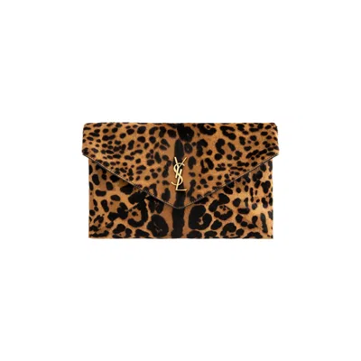Pre-owned Saint Laurent Cassandre Envelope 'manto Naturale' | Cream | Women's Size Onesize In White