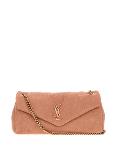 Saint Laurent Cassandre Envelope Shoulder Bag In Pink