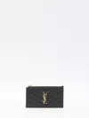 Saint Laurent Cassandre Fragments Cardholder
