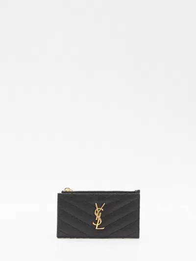 Saint Laurent Cassandre Fragments Cardholder