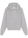 Saint Laurent Cassandre-embroidered Cotton Hoodie