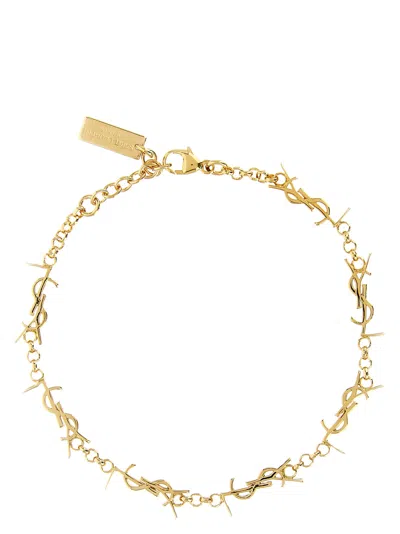 SAINT LAURENT CASSANDRE JEWELRY GOLD