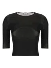 Saint Laurent Cassandre Knit Top
