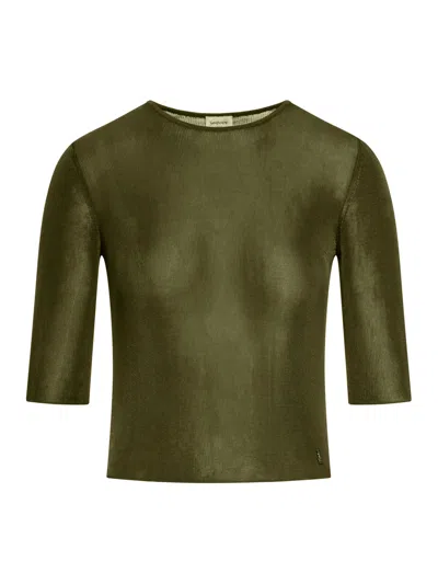 SAINT LAURENT CASSANDRE KNITTED TOP
