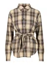Saint Laurent Cassandre Lavalliére Shirt Shirts Multicolor In Multi
