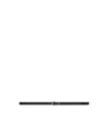 Saint Laurent Cassandre Leather Belt In Black