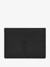 Saint Laurent Cassandre Leather Card Holder