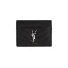 Saint Laurent Cassandre Leather Card Holder