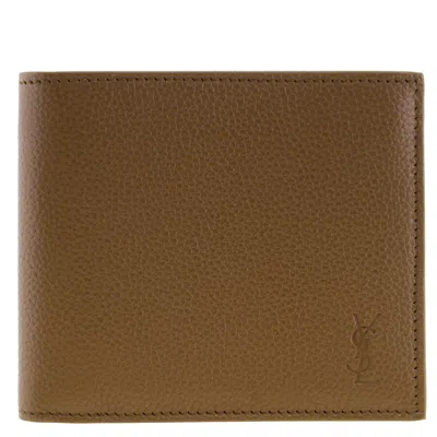 Saint Laurent Cassandre Leather East/west Wallet