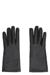 Saint Laurent Smooth Lamb Leather Wrist Length Gloves