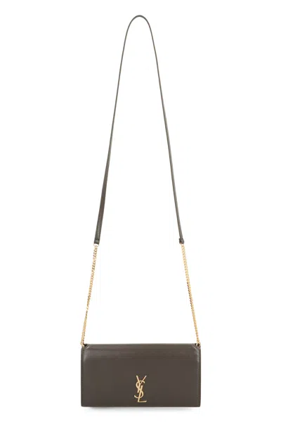 Saint Laurent Cassandre Leather Smartphone Case