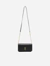 Saint Laurent Monogramme Leather Pouch In Black