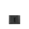Saint Laurent Cassandre Leather Wallet In Black