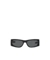 Saint Laurent Rectangle Sunglasses In Gray