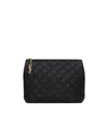 Saint Laurent Cassandre Makeup Bag In Black