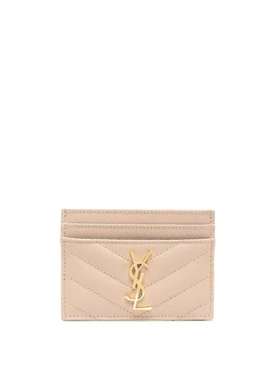 Saint Laurent Cassandre Matelassé Card Case