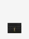 Saint Laurent Cassandre Matelassé Card Holder