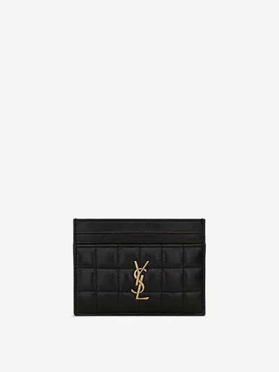 Saint Laurent Cassandre Matelassé Card Holder