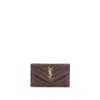 Saint Laurent Cassandre Matelassé Card Holder