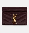 Saint Laurent Cassandre Matelassé Leather Card Case