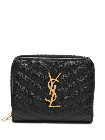 Saint Laurent Cassandre Matelassé Wallet
