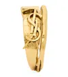 Saint Laurent Cassandre Monogram Bangle In Yellow