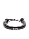 Saint Laurent "cassandre" Multi-turn Bracelet