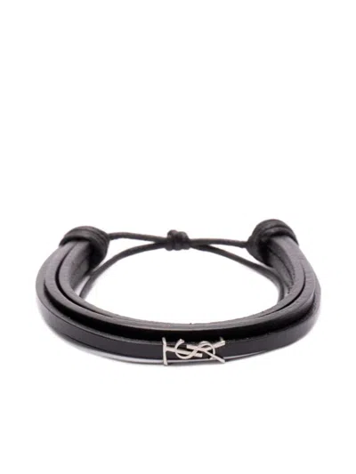 Saint Laurent "cassandre" Multi-turn Bracelet