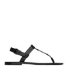 Saint Laurent Cassandre Open Toe Sandals In Multi