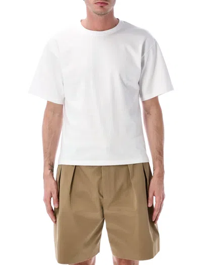 Saint Laurent Cassandre Oversize T-shirt In White