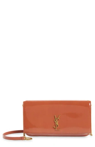 Saint Laurent Cassandre Patent Leather Phone Crossbody Bag