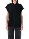 Saint Laurent Sleeveless Polo Shirt