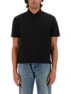 Saint Laurent Cassandre Polo. In Black