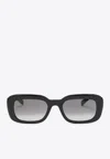 Saint Laurent Cassandre Rectangular Sunglasses