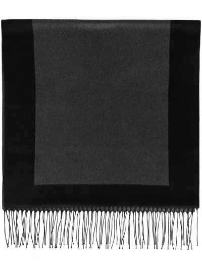 Saint Laurent Cassandre Scarf In Grhtdgrey