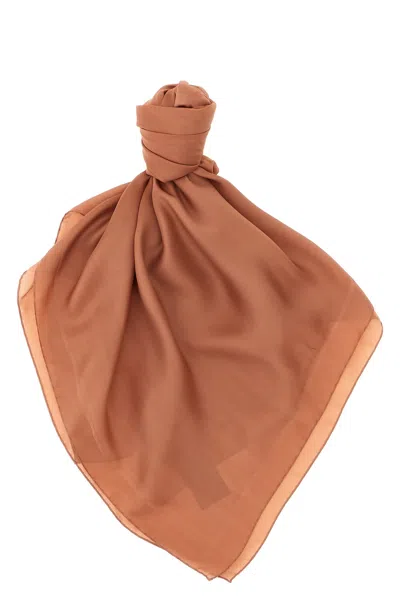 Saint Laurent Cassandre Scarf In Green