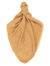 Saint Laurent Cassandre Scarf Scarves And Foulards Beige