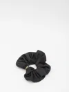 Saint Laurent Cassandre Hairband Accessories In Brown