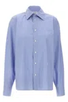 Saint Laurent Cassandre Shirt In Blue