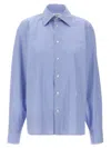 Saint Laurent Cassandre Shirt And Blouse Light Blue