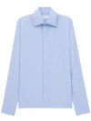 Saint Laurent Cassandre Shirt In Blue
