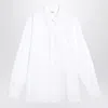 Saint Laurent Cotton Poplin Cassandre Shirt Clothing In White