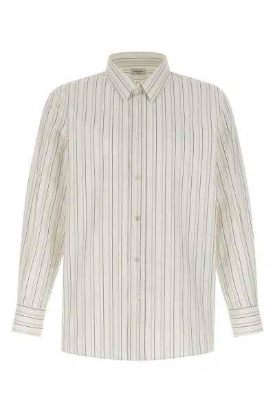 Saint Laurent 'cassandre' Shirt In Neutral