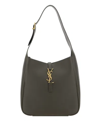 Saint Laurent Cassandre Shoulder Bag In Green