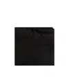 Saint Laurent Cassandre Silk Scarf In Black