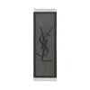 Saint Laurent Cassandre Silk Scarf In Grey