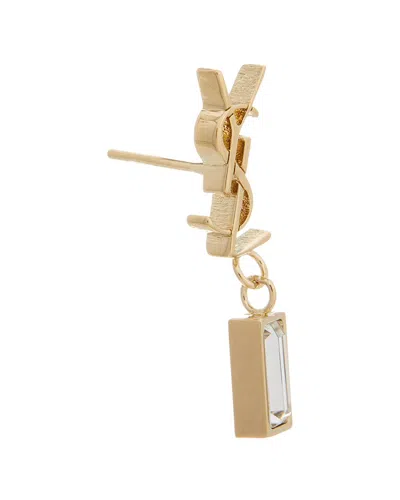 Saint Laurent Cassandre Single Earring In Pink