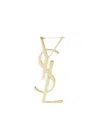 Saint Laurent Cassandre Single Earring In Neutral