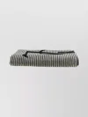 Saint Laurent Cassandre Striped Beach Towel