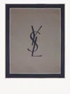 Saint Laurent Cassandre Striped Stole